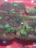 Chicken Kofta with Charcoal