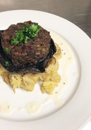 A picture of Vegan Haggis.