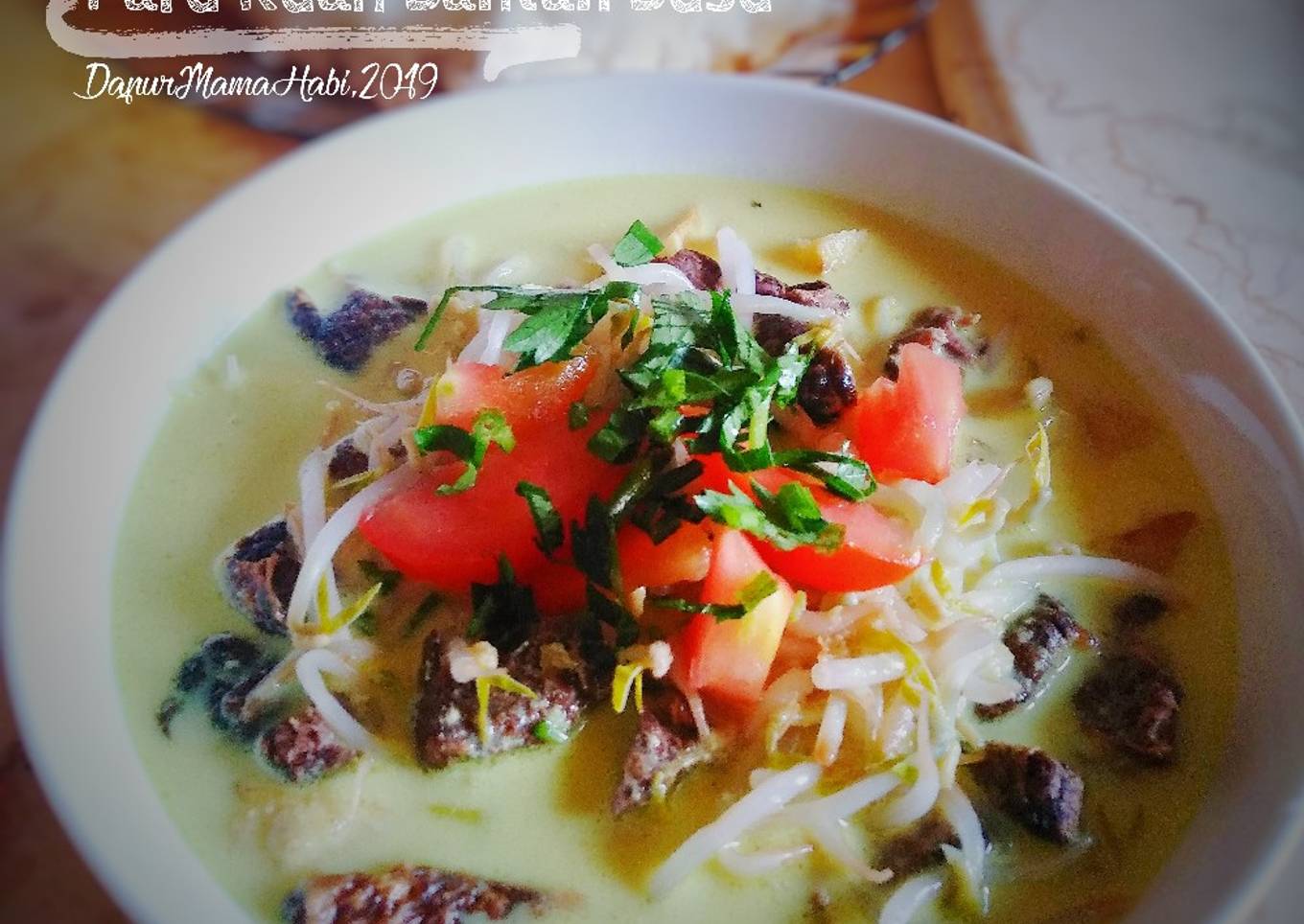 Resep Soto Paru Kuah Santan Susu Anti Gagal