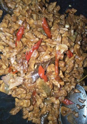 Foto resep Orek tempe basah rumahan