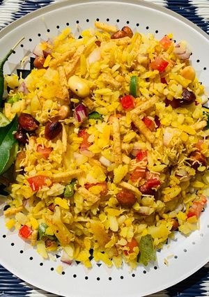 A picture of Steamed Poha.