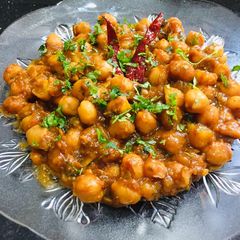 A picture of Chole chana.