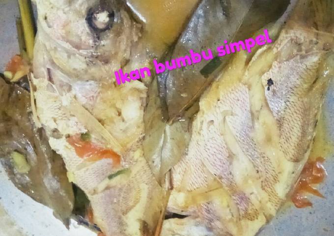 Ikan bumbu simpel