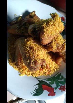 Foto resep Ayam goreng serundeng ala ayuk