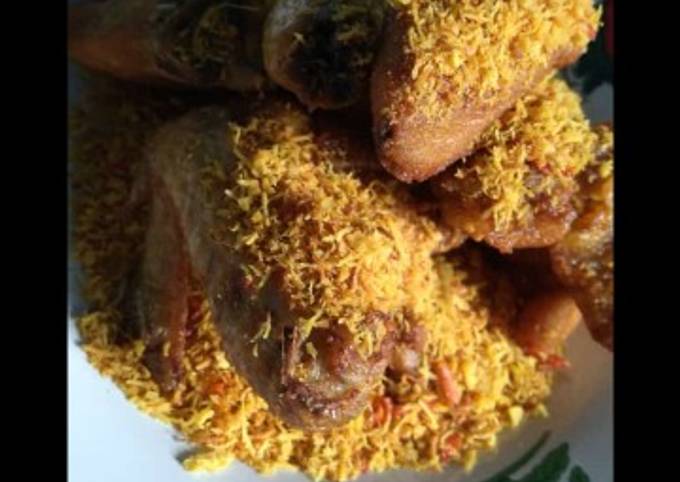 Ayam goreng serundeng ala ayuk