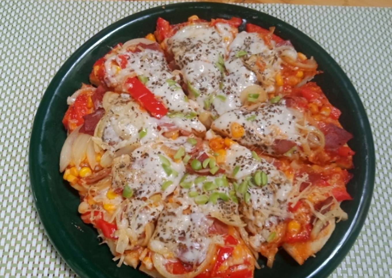 PIZZA HOMEMADE bisa pakei teflon/oven, bebas..