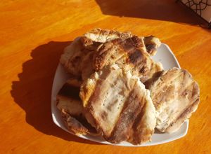 Una foto de Churrascas a la parrilla