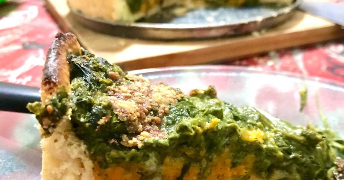 Tarta de zapallo y espinaca Receta de Valentina Cookpad