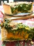Tarta de zapallo y espinaca