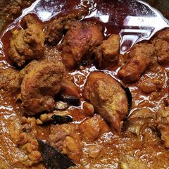 A picture of Chicken korma.