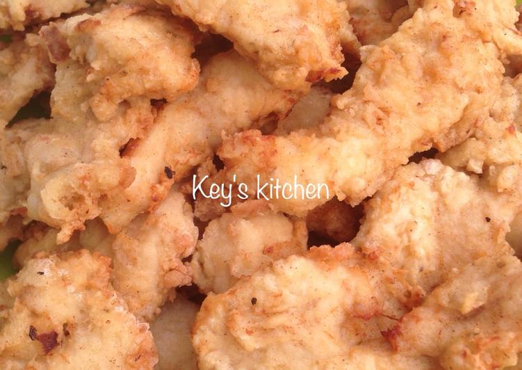 Resep KFC (key&#39;s kitchen fried chicken), Bisa Manjain Lidah