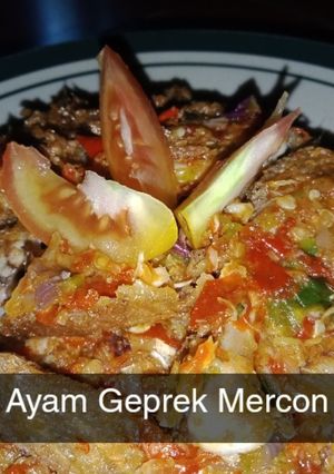 Foto resep Ayam Geprek Mercon