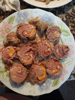 Una foto de Solomillo de cerdo relleno