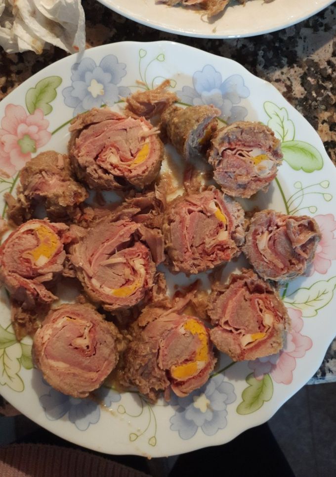 Una foto de Solomillo de cerdo relleno