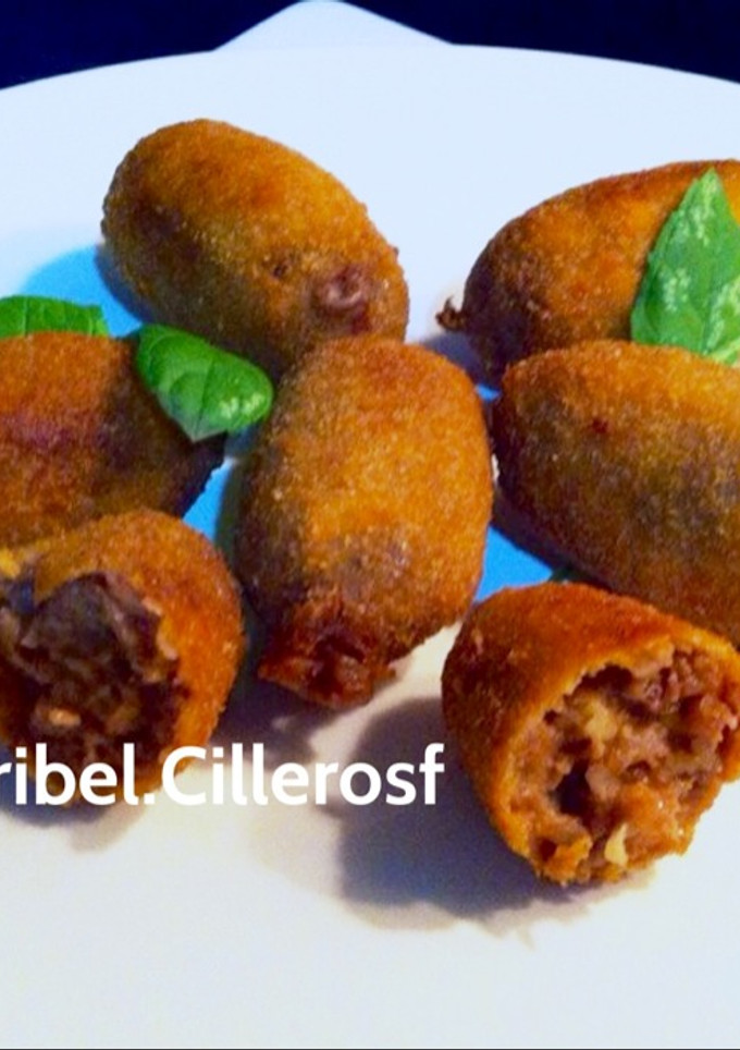 Una foto de Croquetas de morcilla