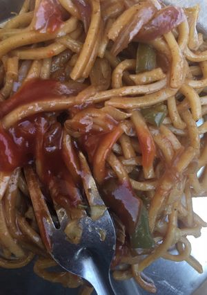 A picture of Noodles.