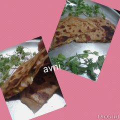 A picture of Corn Paratha.