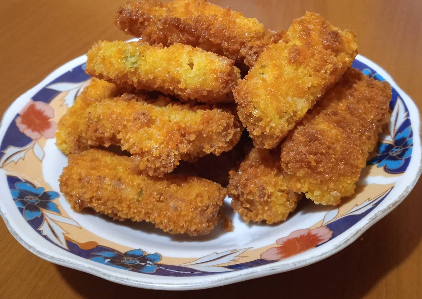 Cara Gampang Menyiapkan Nugget Sayur (Jamur Tiram & Wortel) Anti Gagal