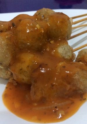 Foto resep Cilok goreng dengan saus italia ala2