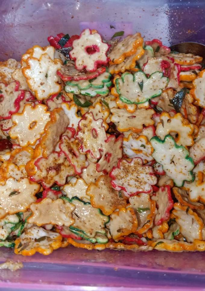 Resep Kerupuk Seblak Bunga Kering oleh Annisa Febriani - Cookpad