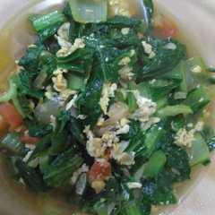 Sawi telur enak রেসিপির প্রধান ছবি