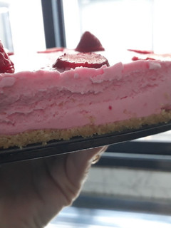 Una foto de Cheesecake fruta