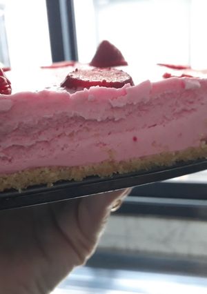 Una foto de Cheesecake fruta