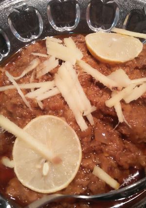A picture of Seekh kabab fry masala.