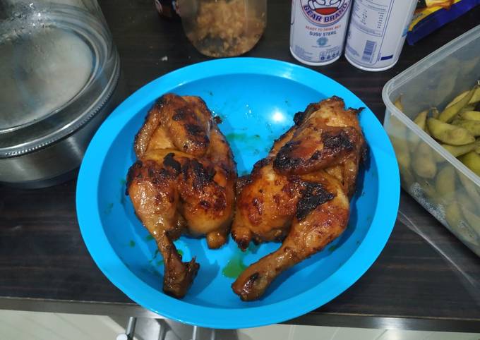 Resep Ayam Bakar Bumbu Rujak Yang Bikin Ngiler