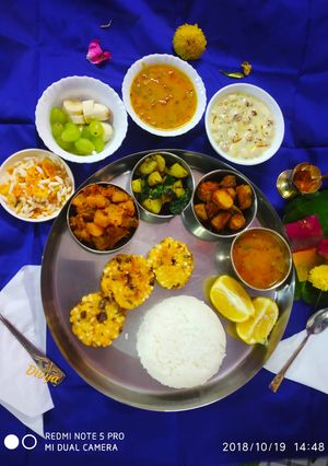 A picture of Priya bhog.