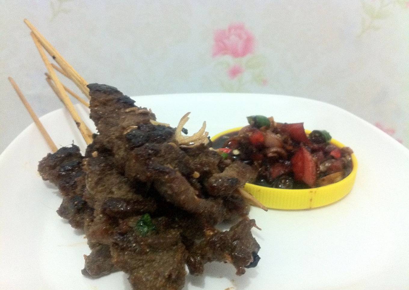 Sate Kambing wuenak tenan