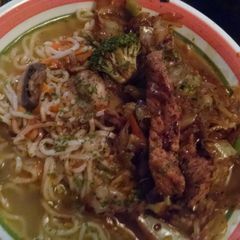 A picture of Pork Stir-fry Ramen Bowl.