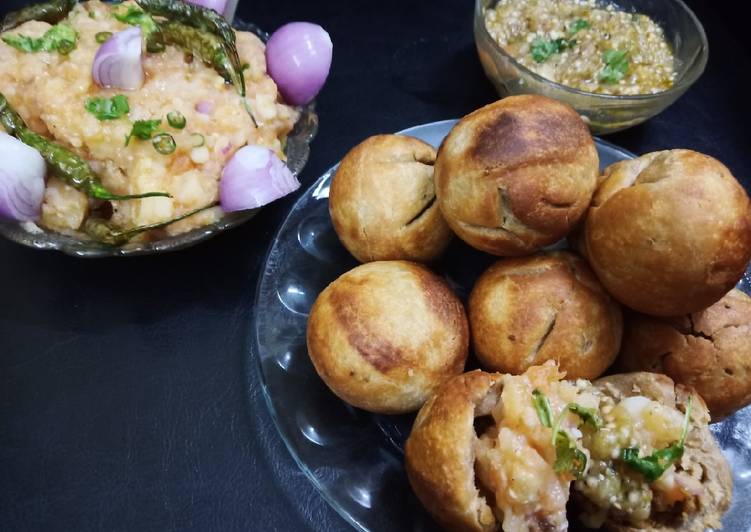 Recipe: Yummy Littichokha with baigan chutney and fried chilli onions