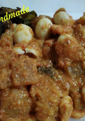 Foto resep Udang Krecek plus Telur Puyuh Berbumbu