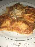 Ravioles de carne caseros