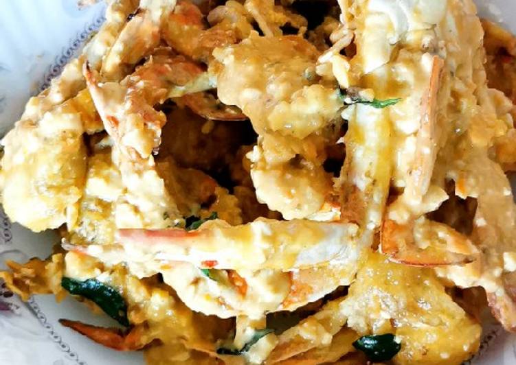 Resipi Ketam Goreng Telur Masin Oleh Mommy Zie Cookpad