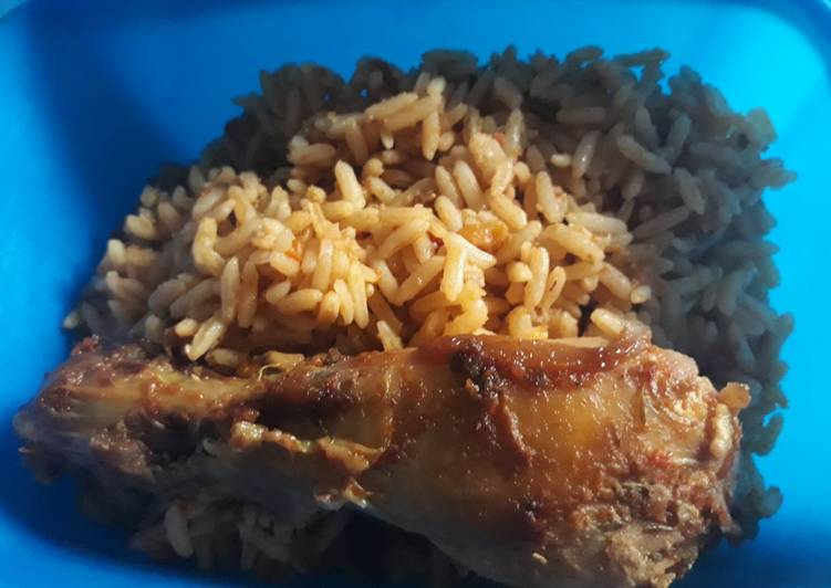 How to Prepare Super Quick Homemade Tumeric jollof rice