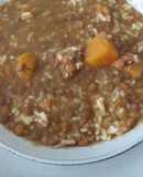 Lentejas con arroz en olla a presión eléctrica klauben