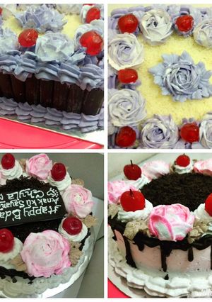 Foto resep Blackforest nyoklat simple