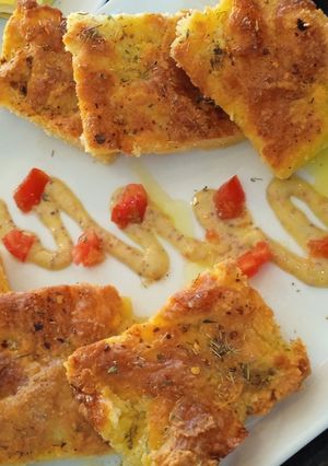 Una foto de Focaccia keto