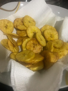 A picture of Unripe Plantain Chips.