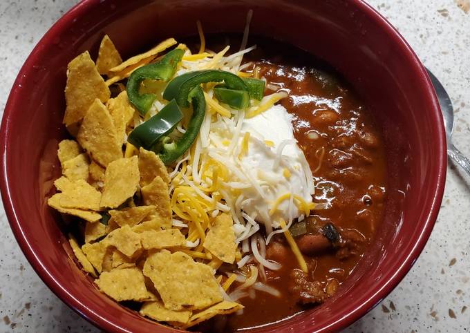 Recipe of Perfect Lauren's Turkey Sausage Chili