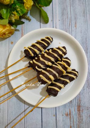 Foto resep Es Pisang Coklat (Kul Kul)