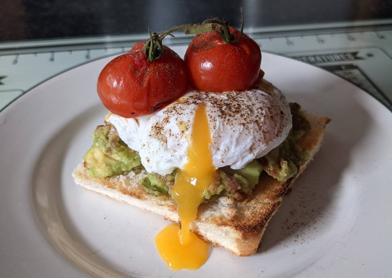 Crushed Avocado on Toast