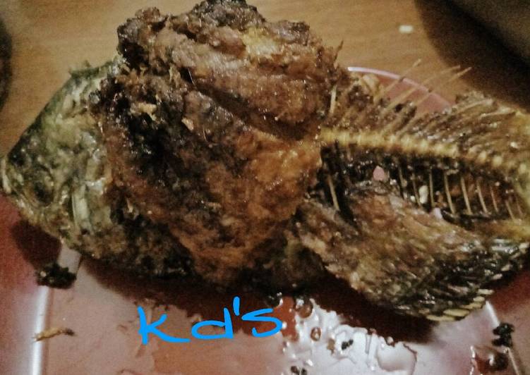 Cara Gampang memasak Gurame goreng kering yang Sempurna