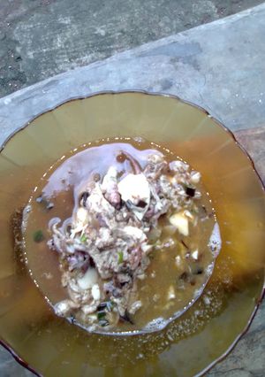 Foto resep Cumi Telur Saus Tiram