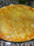 Moussaka con puré de patata