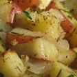 Papas asadas al ajo
