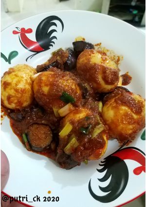 Foto resep Telur terong balado