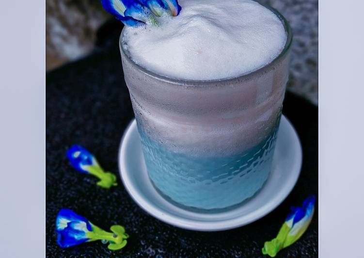 Clitoria Ternatea Milk (Susu Bunga Telang)